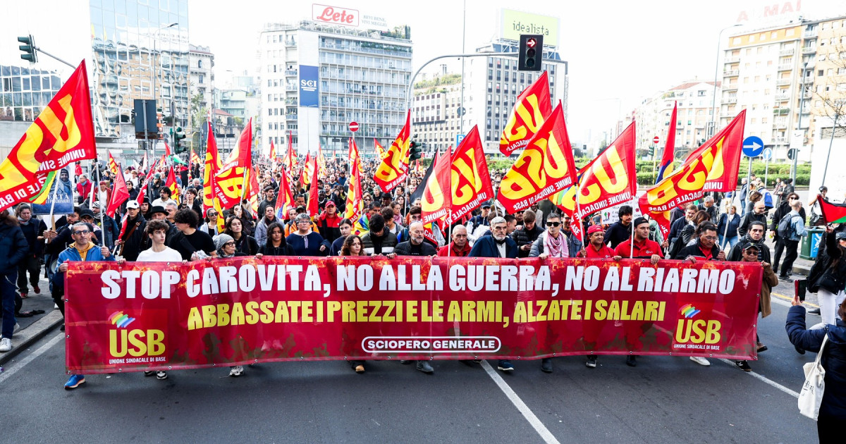 Grevă generală în Italia: proteste în zeci de orașe și securitate sporită la Roma și Milano